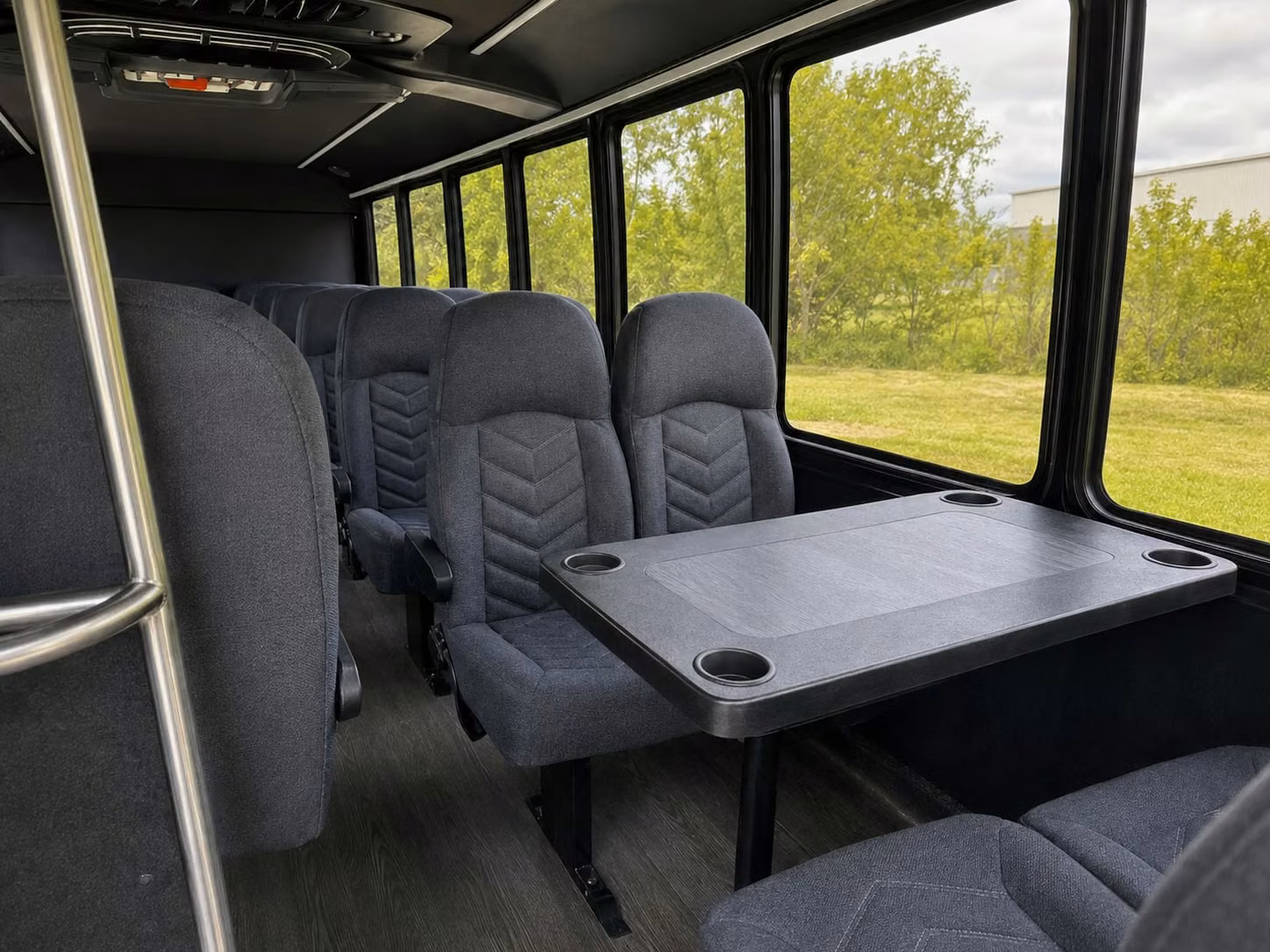 20 passenger minibus interior