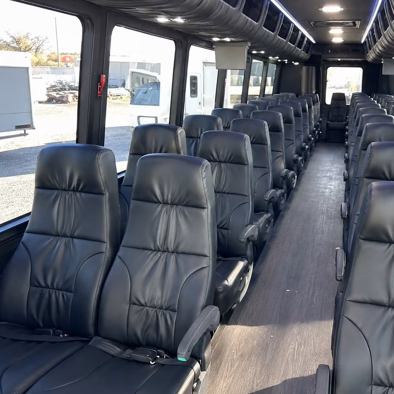 35 passenger minibus inside
