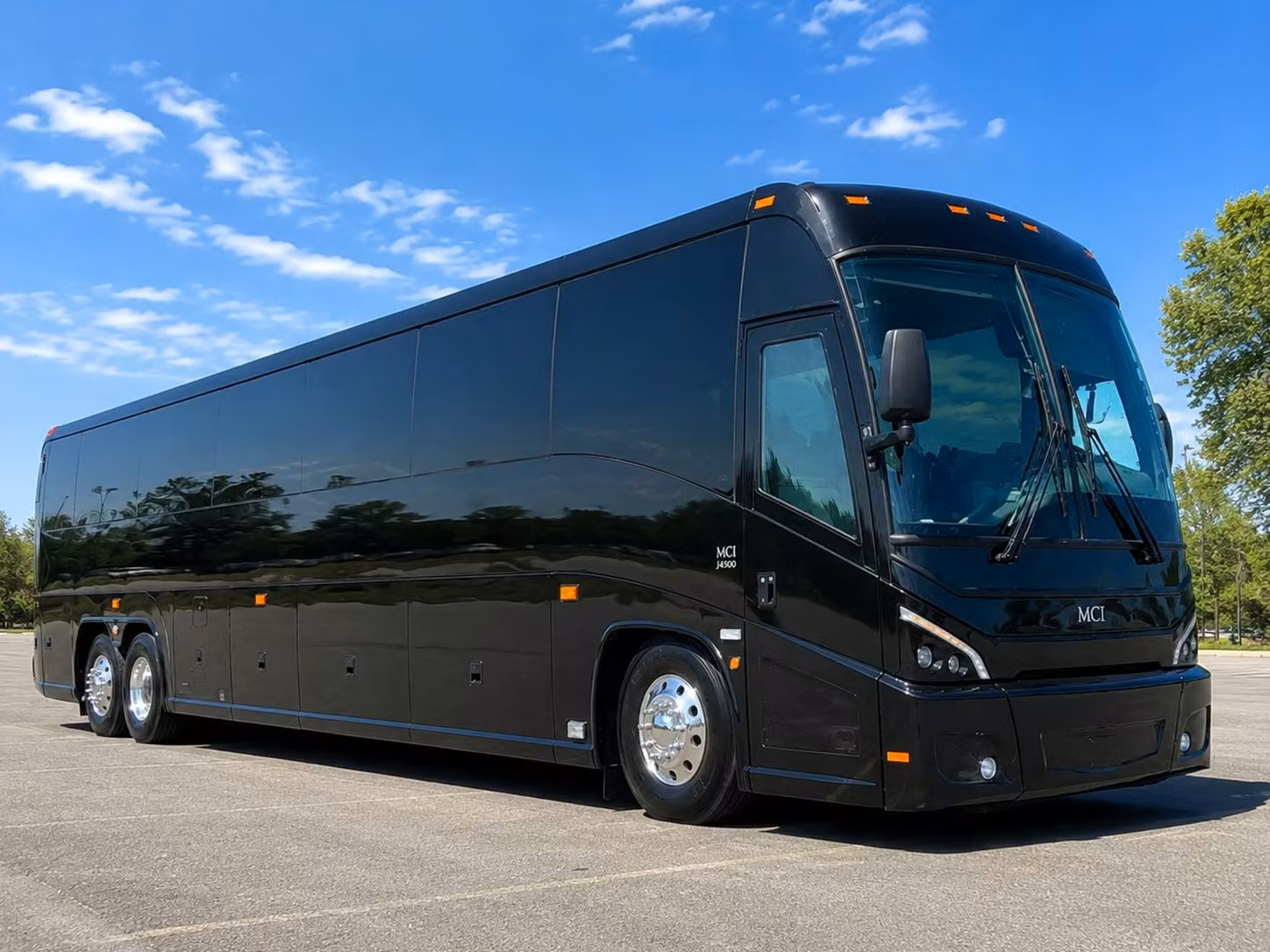56 passenger charter bus