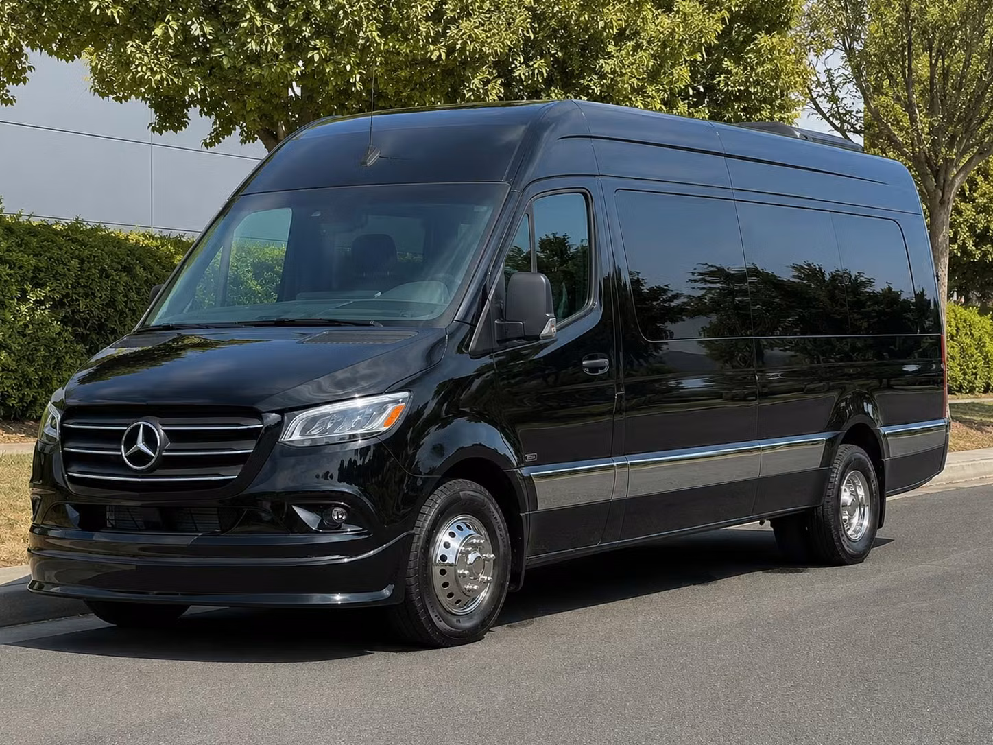 sprinter van with driver